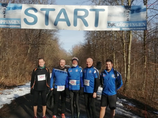 Unser TVF-Team: Rolf, Thomas, Albert, Martin, Daniel