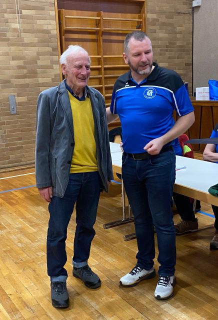 Auszeichnung von Hartmut Kümmerle zum Ehrenmitglied